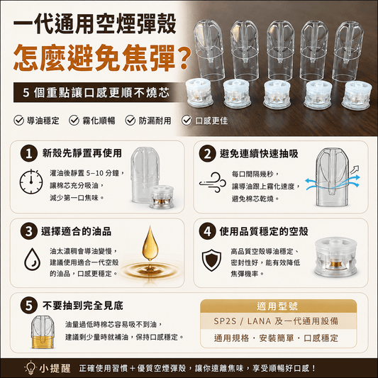 一代通用空煙彈殼怎麼避免焦彈？新手最常忽略的 5 個重點 - 小柏哥商場